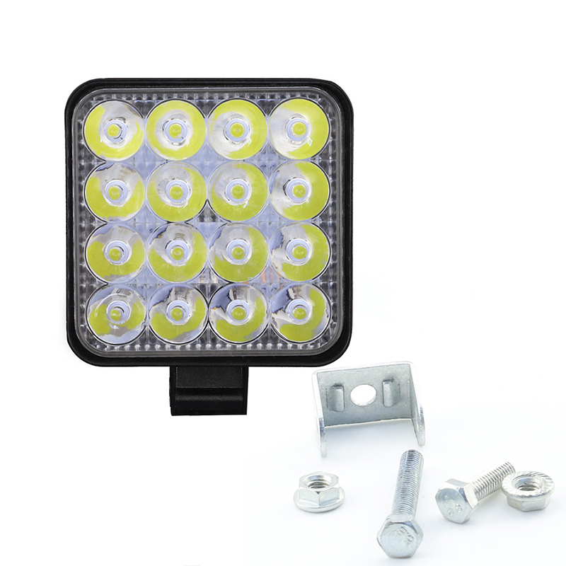 6000k Auto LED Work Light Mini Square 16 Light 48W Auxiliary Modified Headlight Spotlight Headlight
6000k Auto LED Work Light Mini Square 16 Light 48W Auxiliary Modified Headlight Spotlight Headlight