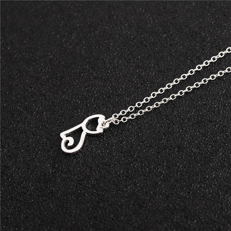 10PCS Gold Silver Honey Bee Elk Deer Bird Hedgehog Dinosaur Cat Dog Head Pendant Chain Necklace Animal Choker for Women