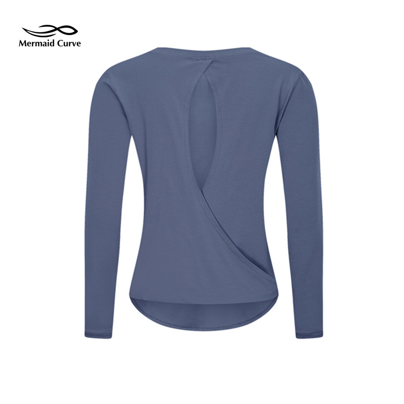 New Women Back Hollow Out Sport T Shirts Female Sports Loose Fitness T-shirt Long Sleeve Dancer Tops Tee Running Yoga Shirts, Black
New Women Back Hollow Out Sport T Shirts Female Sports Loose Fitness T-shirt Long Sleeve Dancer Tops Tee Running Yoga Shirts, Black