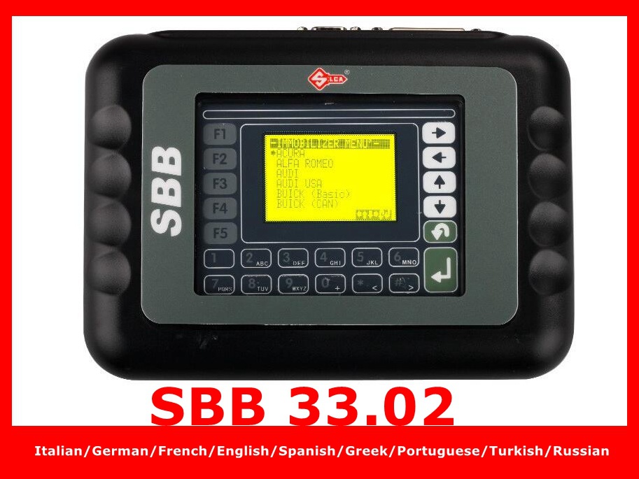 OBD2 Immobilizer Auto Key Programmer Silca SBB V33.02 Universal Key Maker Transponder Key
OBD2 Immobilizer Auto Key Programmer Silca SBB V33.02 Universal Key Maker Transponder Key
