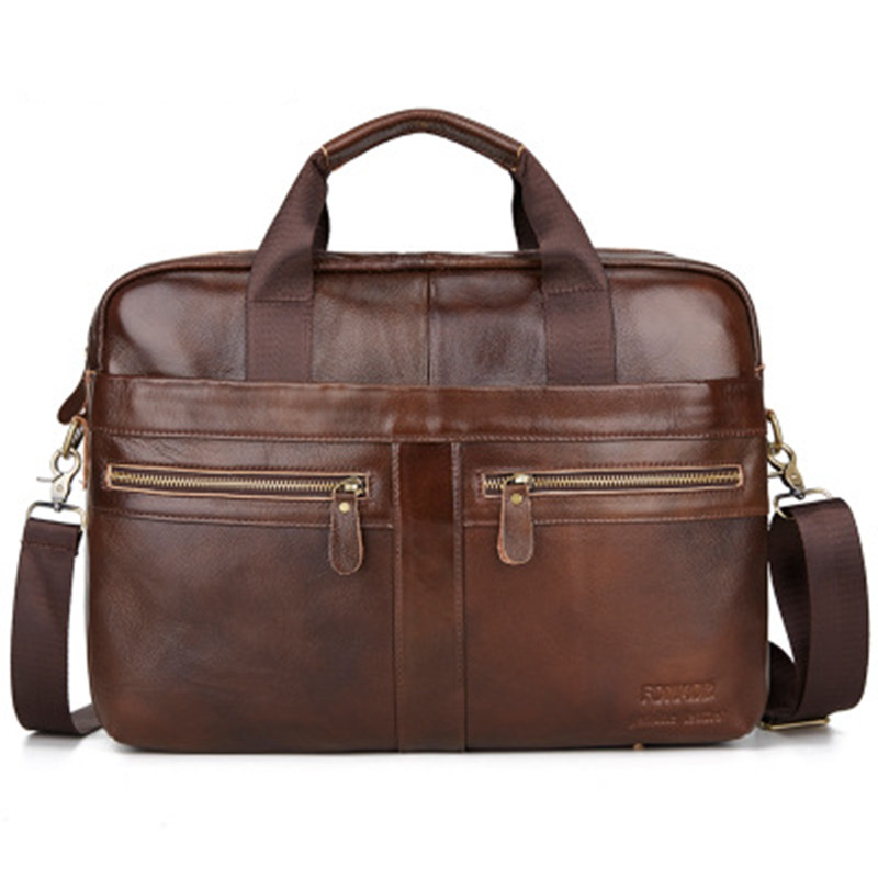 Head layer cowhide men's bag handbag oil wax leather computer bag aktetas bolso hombre bolso para ordenador laptoptas malette, Khaki
Head layer cowhide men's bag handbag oil wax leather computer bag aktetas bolso hombre bolso para ordenador laptoptas malette, Khaki