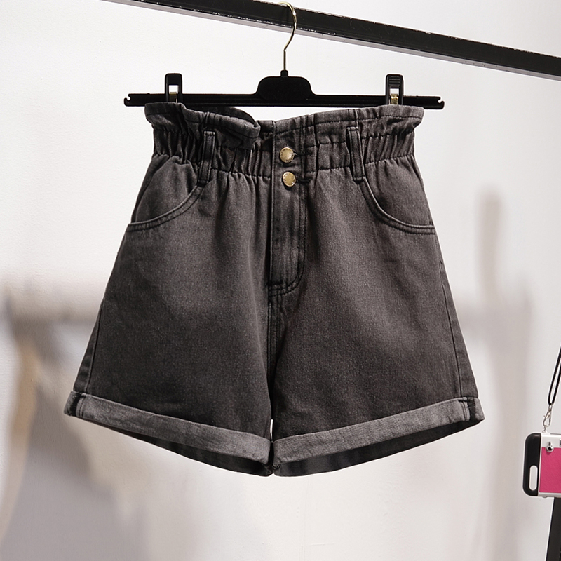Summer Plus Size 5XL Black Women' Denim Shorts Large Size 5Xl Harem Ruffle White High Waisted Shorts Elastic Waist Jeans Women
Summer Plus Size 5XL Black Women' Denim Shorts Large Size 5Xl Harem Ruffle White High Waisted Shorts Elastic Waist Jeans Women
