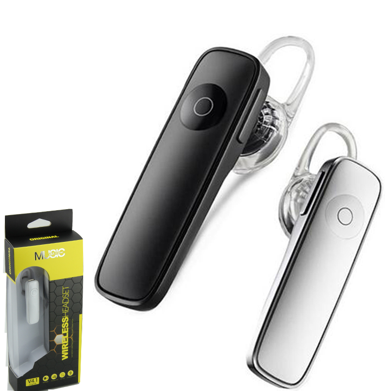 Mini Stereo Headset Wireless Earphone Headphone V4.0 Handfree with Microphone Universal for All Phone for iphone M165, White
Mini Stereo Headset Wireless Earphone Headphone V4.0 Handfree with Microphone Universal for All Phone for iphone M165, White