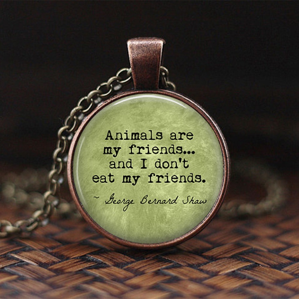 Vegetarian Quote Jewelry Animals Are My Friends Vegetarian Dome Glass Pendant Statement Necklace Vegan Jewelry Drop Shipping
Vegetarian Quote Jewelry Animals Are My Friends Vegetarian Dome Glass Pendant Statement Necklace Vegan Jewelry Drop Shipping