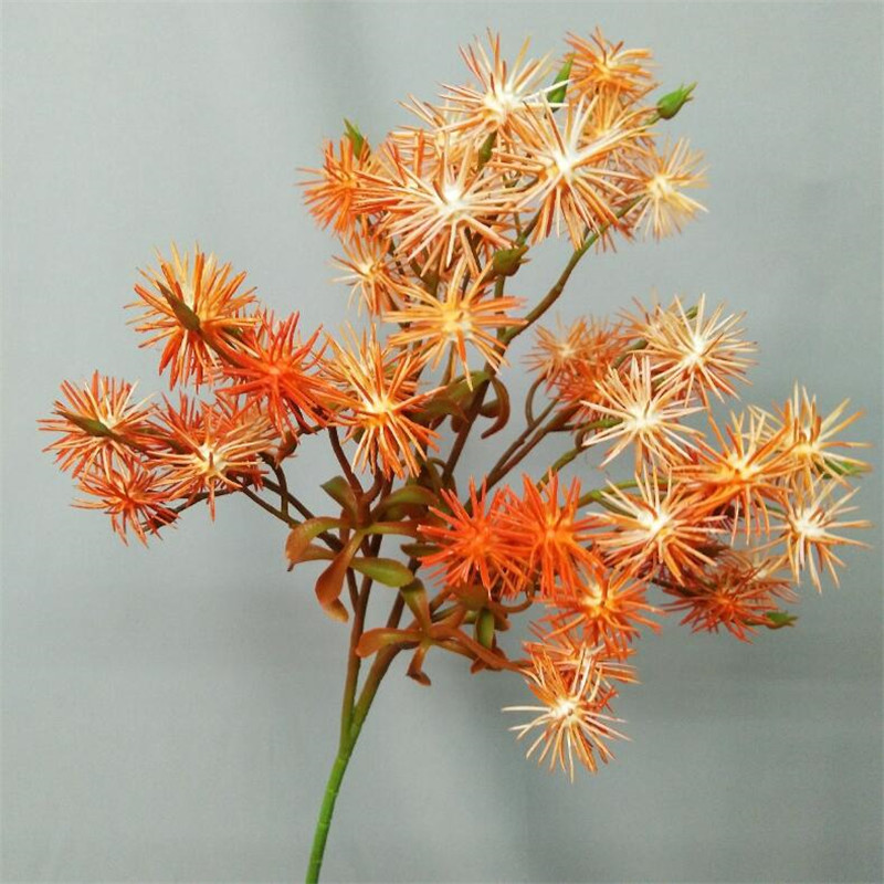 Fake Dandelion (4 heads/piece) 19.69" Length Simulation Misty Pincushion Flower for Wedding Home Decorative Artificial Flowers, Brown
Fake Dandelion (4 heads/piece) 19.69" Length Simulation Misty Pincushion Flower for Wedding Home Decorative Artificial Flowers, Brown