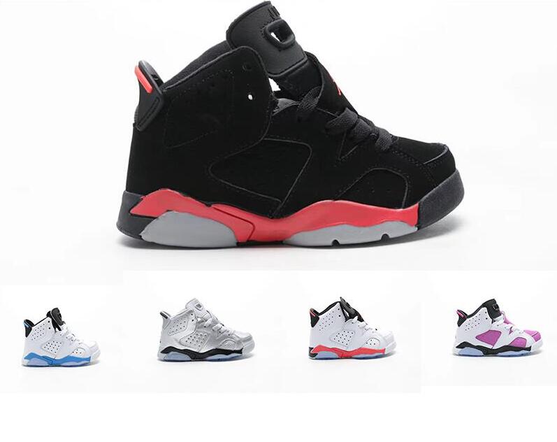 Black Infrared 6 VI 6s Kids Basketball Shoes Oreo White Infrared Carmine Children Bred Trainer Sports Sneakers, Oreo black white
Black Infrared 6 VI 6s Kids Basketball Shoes Oreo White Infrared Carmine Children Bred Trainer Sports Sneakers, Oreo black white