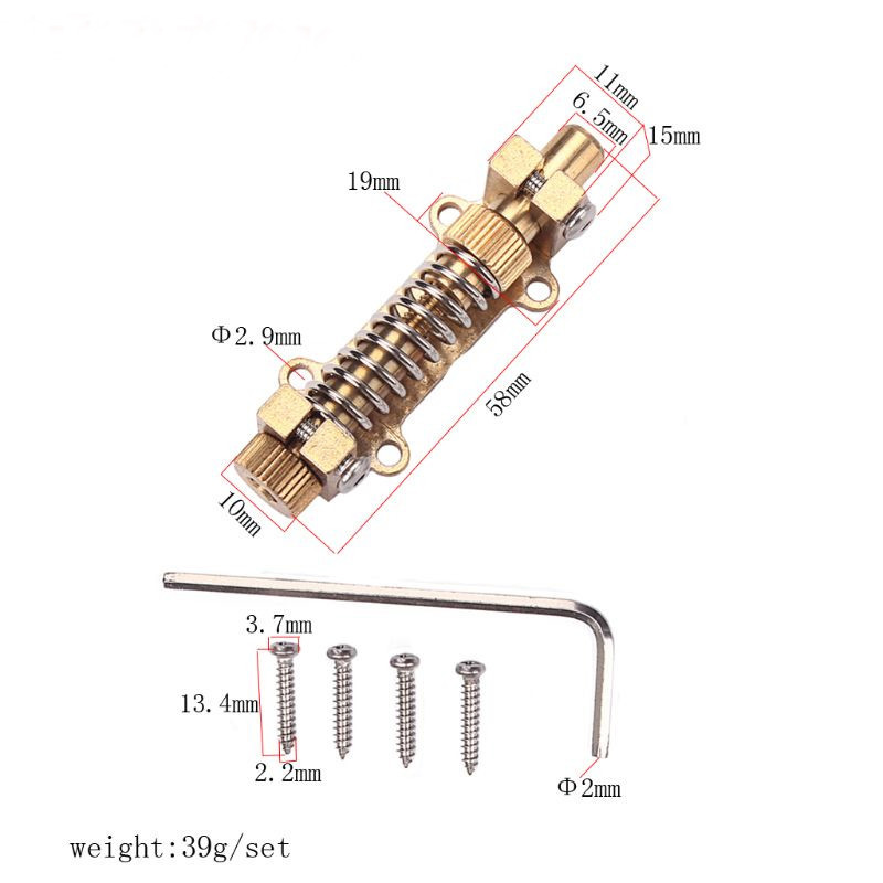 Guitar Parts Accessories Guitar Tremolo System Spring Stabilizer Trem Electric Guitar Bridge Zero recovery system