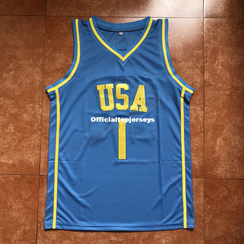 2018 New #1 Dennis Smith JR All Star Team USA Top basketball jersey Top Quality XS-6XL vest Jerseys Ncaa, Blue
2018 New #1 Dennis Smith JR All Star Team USA Top basketball jersey Top Quality XS-6XL vest Jerseys Ncaa, Blue