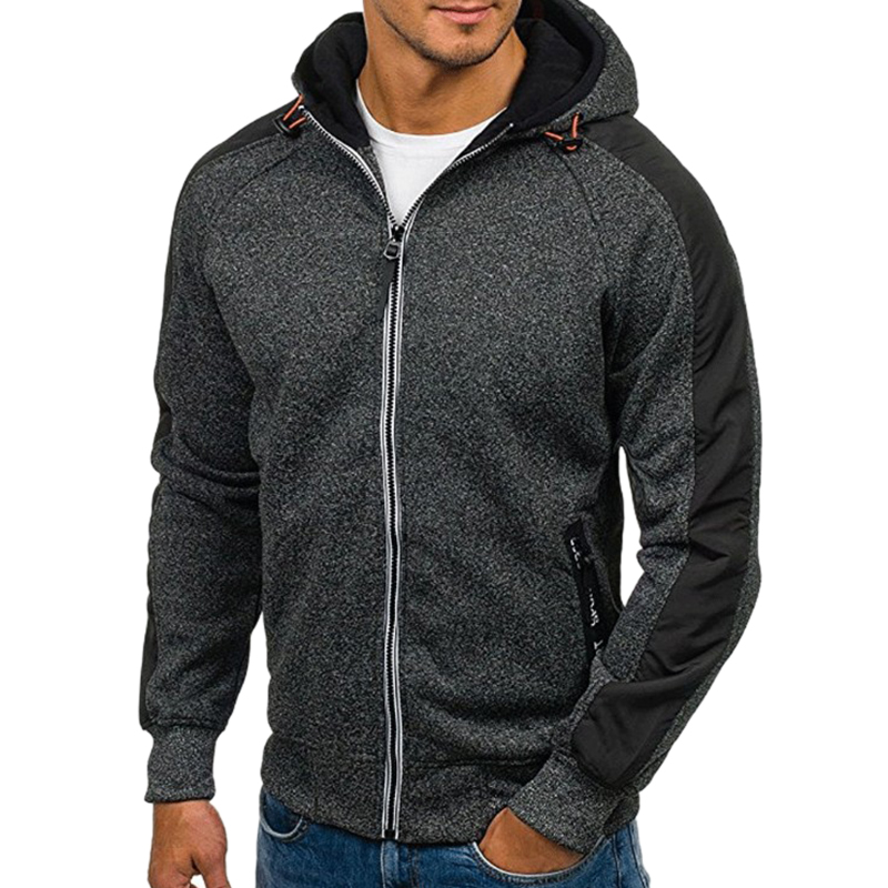 Men Fashion Hip Hop Pockets Zip Up Splice Hooded Sweatshirt Casual Long Sleeve Knitted Sport Sweatshirt Coat Outwear Jacket Tops, Black
Men Fashion Hip Hop Pockets Zip Up Splice Hooded Sweatshirt Casual Long Sleeve Knitted Sport Sweatshirt Coat Outwear Jacket Tops, Black