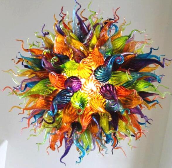 Lamps Christmas Decor Colorful Chandeliers Lamp Retro Hand Blown Led Pendant Lights Murano Glass Villa Chandelier
Lamps Christmas Decor Colorful Chandeliers Lamp Retro Hand Blown Led Pendant Lights Murano Glass Villa Chandelier