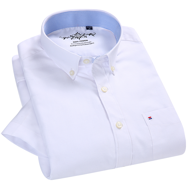 Men's Standard-fit Short Sleeve Solid Oxford Shirts Patch Single Chest Pocket Breath Comfortable Quality Button-down Tops Shirt, Black
Men's Standard-fit Short Sleeve Solid Oxford Shirts Patch Single Chest Pocket Breath Comfortable Quality Button-down Tops Shirt, Black