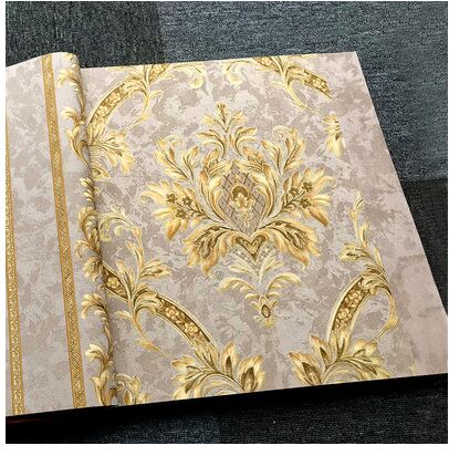 European 3D Precision Pressed Damascus PVC Wallpaper Bedroom, Living Room, TV Background Wall, AB Edition, Light yellow
European 3D Precision Pressed Damascus PVC Wallpaper Bedroom, Living Room, TV Background Wall, AB Edition, Light yellow