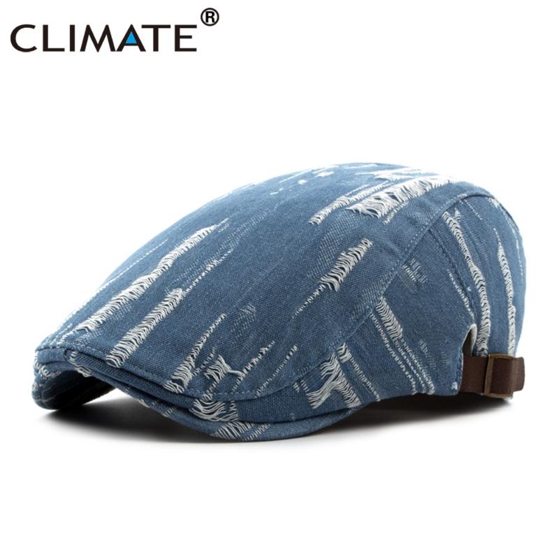 CLIMATE Men Denim Beret Hat Flat Cap Men Jeans Denim Berets Spring Cool Hat Adult Cotton Jeans Flat Caps Hats, Normal denim
CLIMATE Men Denim Beret Hat Flat Cap Men Jeans Denim Berets Spring Cool Hat Adult Cotton Jeans Flat Caps Hats, Normal denim