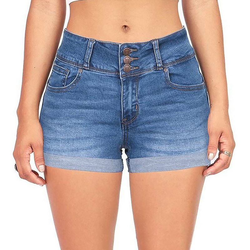 Woman Summer Hole Denim Shorts Middle Waist Casual Jeans Shorts 2020 New fashion Lady Solid Color Short Trousers Big Size -3XL, 03
Woman Summer Hole Denim Shorts Middle Waist Casual Jeans Shorts 2020 New fashion Lady Solid Color Short Trousers Big Size -3XL, 03