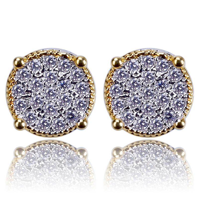 Hotsale Bling Iced out CZ Premium Diamond Cluster Zirconia Round Screw Back Stud Earrings for Men Hip Hop Jewelry
Hotsale Bling Iced out CZ Premium Diamond Cluster Zirconia Round Screw Back Stud Earrings for Men Hip Hop Jewelry