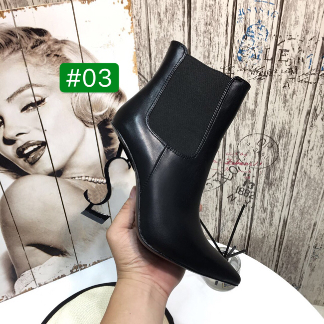 Top Quality Pointed Toe Womens Leather Ankle Boots Black Thrill Letter Heels Pumps Woman Gold 11cm High-heeled Dress Wedding Bridal Shoes, #07
Top Quality Pointed Toe Womens Leather Ankle Boots Black Thrill Letter Heels Pumps Woman Gold 11cm High-heeled Dress Wedding Bridal Shoes, #07