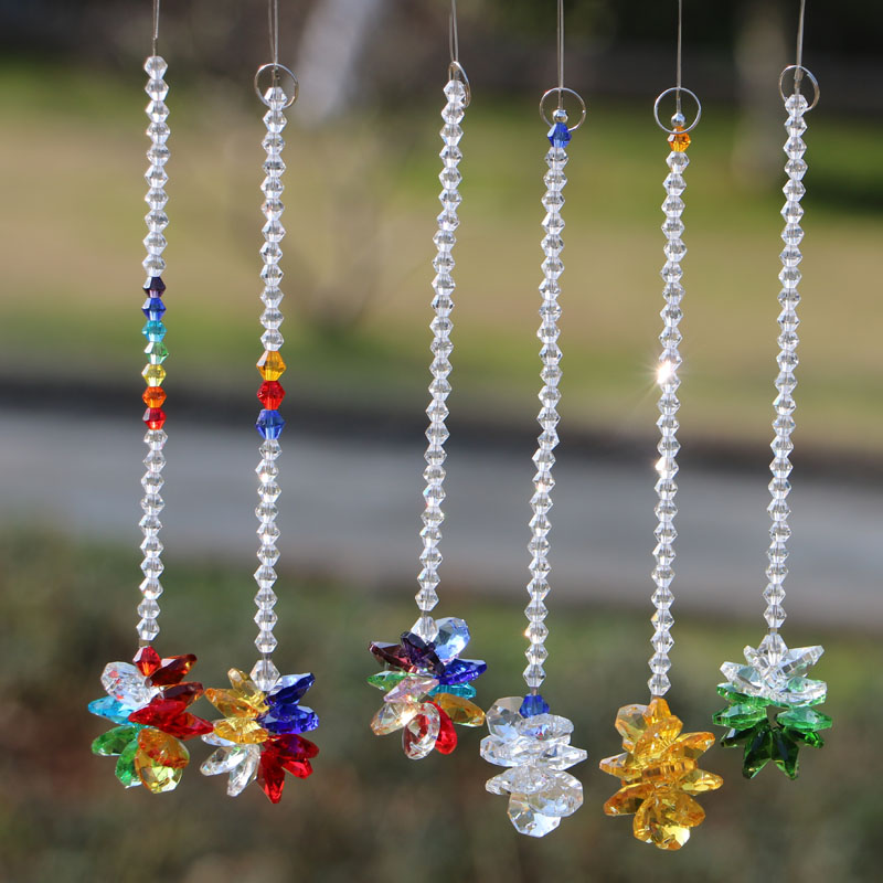 10PCS K9 Crystal Cluster Suncatcher Hanging Chakra Crystal Prism Pendant DIY Ornament Wedding Home Decor Rainbow Maker W012
10PCS K9 Crystal Cluster Suncatcher Hanging Chakra Crystal Prism Pendant DIY Ornament Wedding Home Decor Rainbow Maker W012