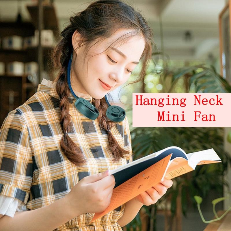 Lazy Fan Three-speed USB Small Fan Leafless Hanging Neck Mini Mute Portable Student Outdoors Cooling Exercise Sports
Lazy Fan Three-speed USB Small Fan Leafless Hanging Neck Mini Mute Portable Student Outdoors Cooling Exercise Sports