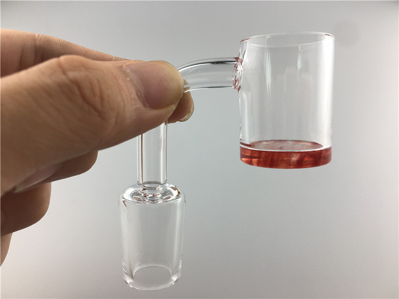 Newest Popular Bottom thickening Quartz Banger Nail with Colorful Opaque Bottom10mm 14mm 18mm 45 & 90 Quartz Bangers for Glass Bongs
Newest Popular Bottom thickening Quartz Banger Nail with Colorful Opaque Bottom10mm 14mm 18mm 45 & 90 Quartz Bangers for Glass Bongs