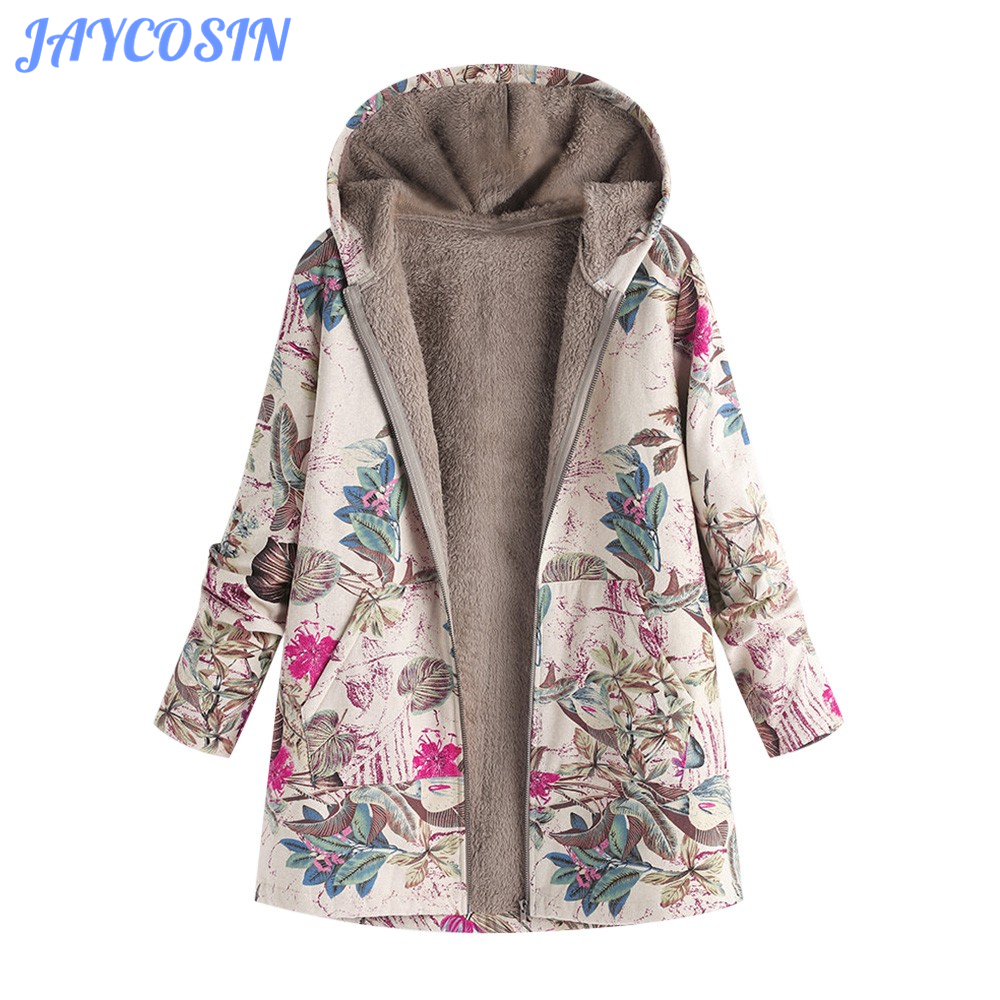JAYCOSIN Female Jacket Coat Women's Winter Warm Plush Plus Size Outwear Floral Print Hooded Pockets Vintage Oversize Coats 1004, Orange
JAYCOSIN Female Jacket Coat Women's Winter Warm Plush Plus Size Outwear Floral Print Hooded Pockets Vintage Oversize Coats 1004, Orange