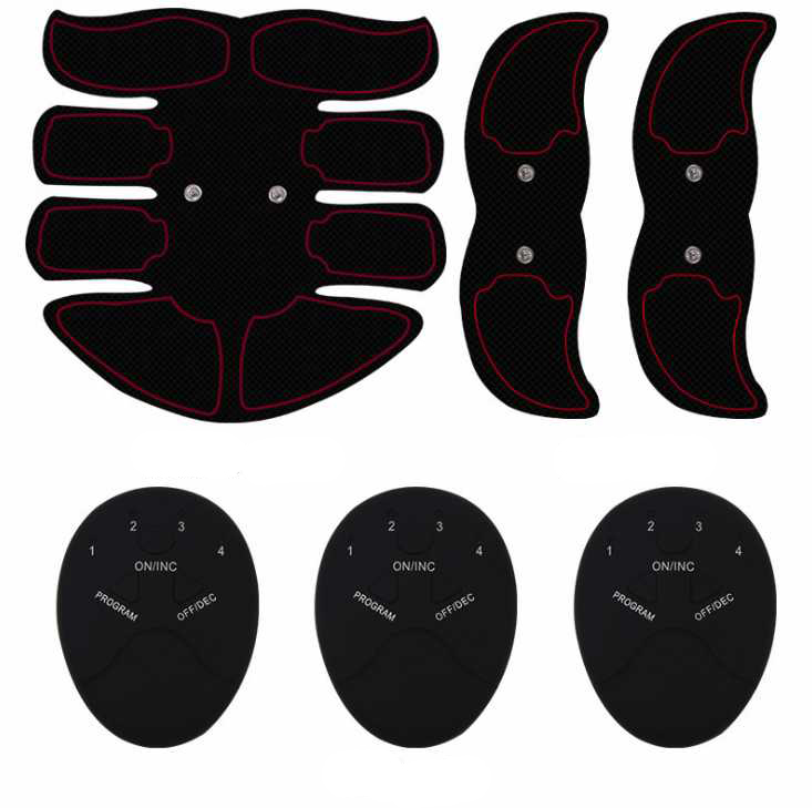 Drop Ship Epack Muscle Stimulator EMS Trainer Wireless Abdominal Muscle Exerciser Training Device Body Slimming Fitness Unisex Beauty Massag