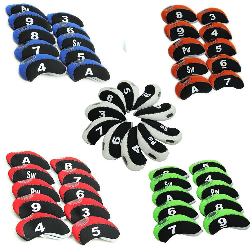 Number Tag Golf Club & Wedge Iron Head Covers Headcovers Protector Case with Window Display,Neoprene Material 10 Pack,6 Colors to Choose
Number Tag Golf Club & Wedge Iron Head Covers Headcovers Protector Case with Window Display,Neoprene Material 10 Pack,6 Colors to Choose