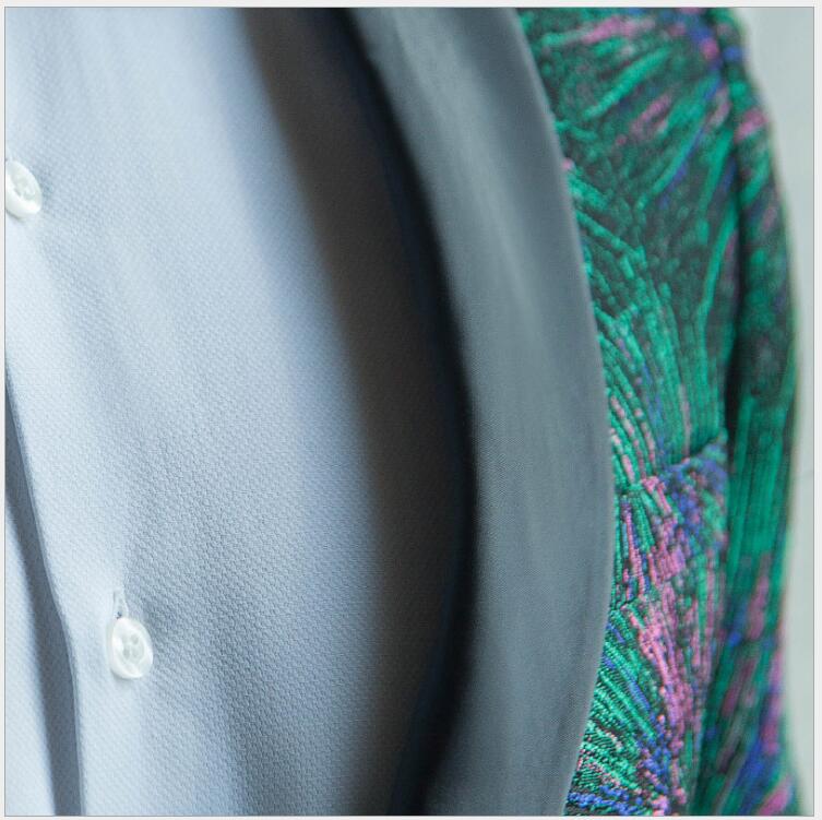 Designer New Brand Men Suits Two Pieces (Jacket+Pant) Evening Party Wear For Gentlemen Prom Wedding Tuxedos With Peaked Lapel For Sale