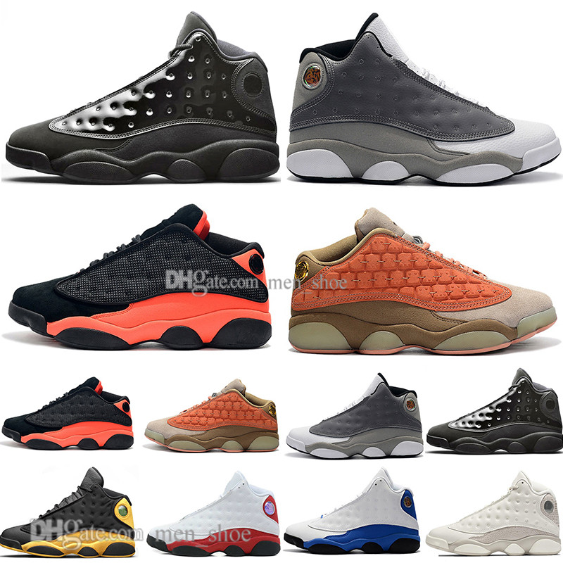 Newest 13 13s Cap And Gown Terracotta Blush Mens Basketball Shoes Chicago Cat Black Infrared Wheat Bred Men Sports Sneaker Designer Trainers, #10
Newest 13 13s Cap And Gown Terracotta Blush Mens Basketball Shoes Chicago Cat Black Infrared Wheat Bred Men Sports Sneaker Designer Trainers, #10