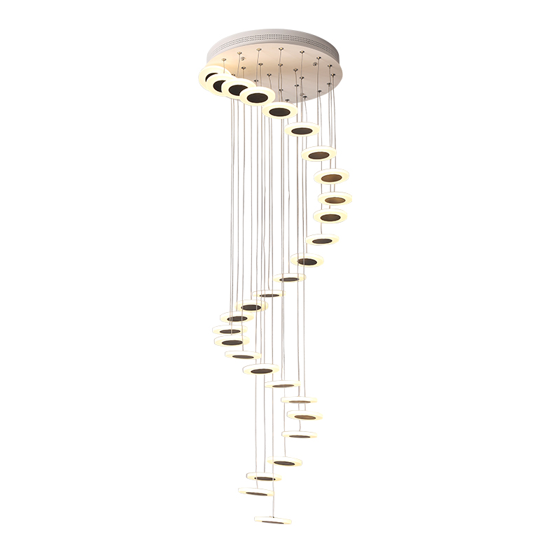2020 Modern LED chandelier living room pendant lamp bedroom fixtures stairs suspended lights restaurant hanging lighting luminaire