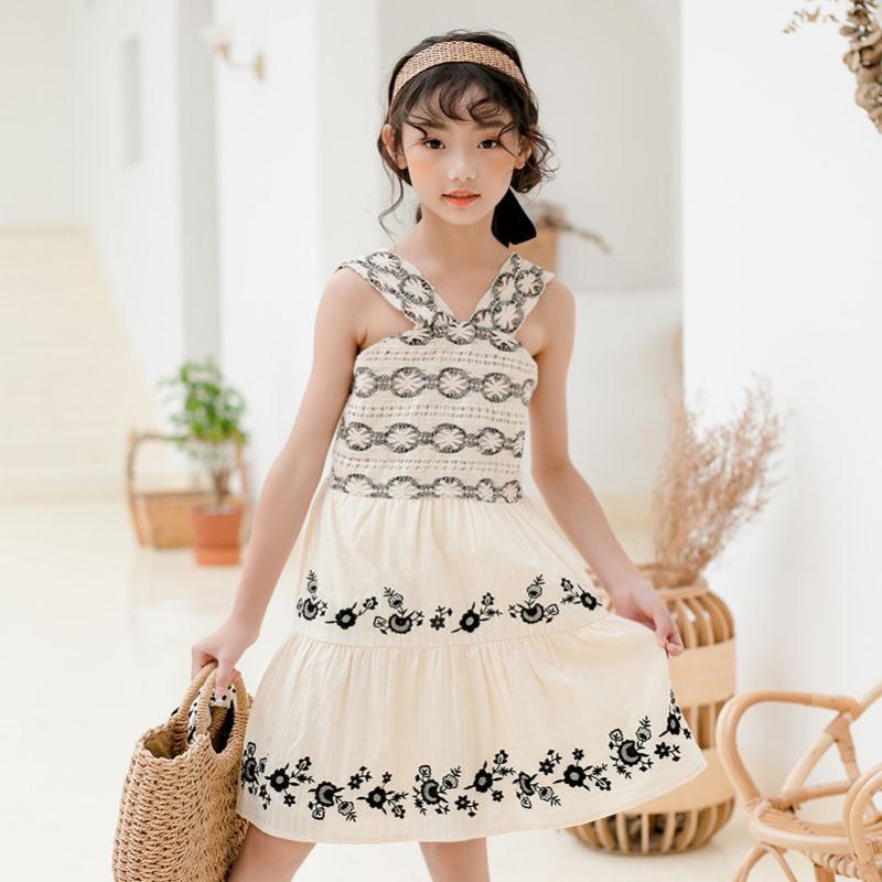 YourSeason 2020 Summer Fashion Cotton Girls Dresses Sleeveless Princess Suspender Kids Girl Brief Casual Floral Printing Dress, Beige
YourSeason 2020 Summer Fashion Cotton Girls Dresses Sleeveless Princess Suspender Kids Girl Brief Casual Floral Printing Dress, Beige