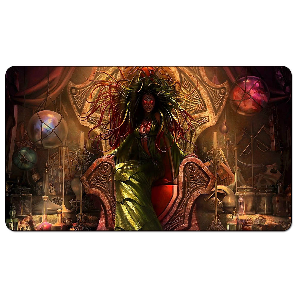 Magic Board Game Playmat:EDH Damia, Sage of Stone 60*35cm size Table Mat Mousepad Play Matwitch fantasy occult dark female wizard2Trial o
Magic Board Game Playmat:EDH Damia, Sage of Stone 60*35cm size Table Mat Mousepad Play Matwitch fantasy occult dark female wizard2Trial o