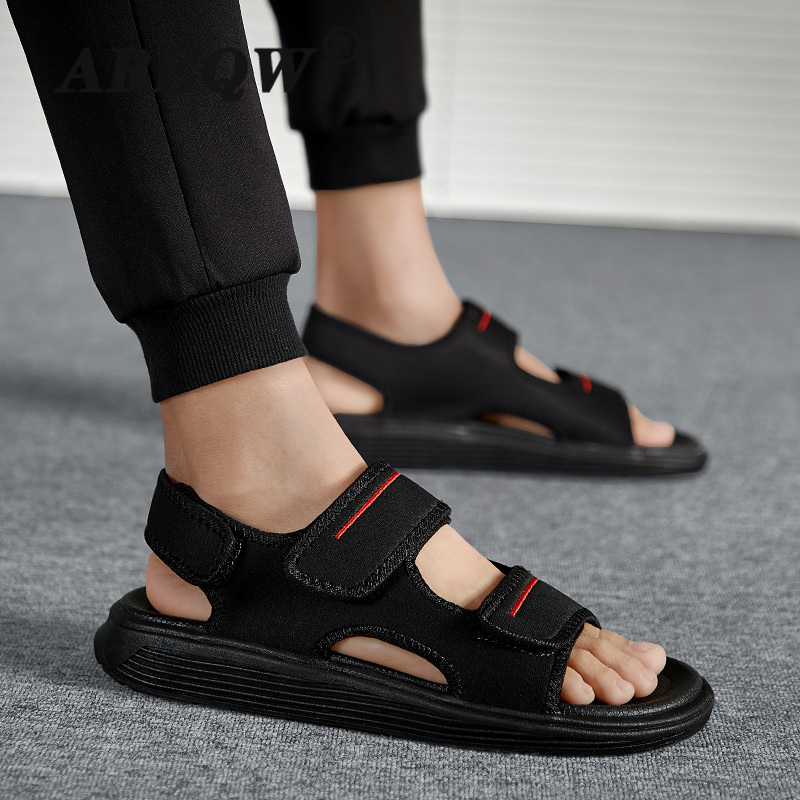 Summer Roman Men's Sandals Business Casual Shoes Outdoor Beach Wading Slippers Men's Shoes Schoenen Mannen, Black
Summer Roman Men's Sandals Business Casual Shoes Outdoor Beach Wading Slippers Men's Shoes Schoenen Mannen, Black