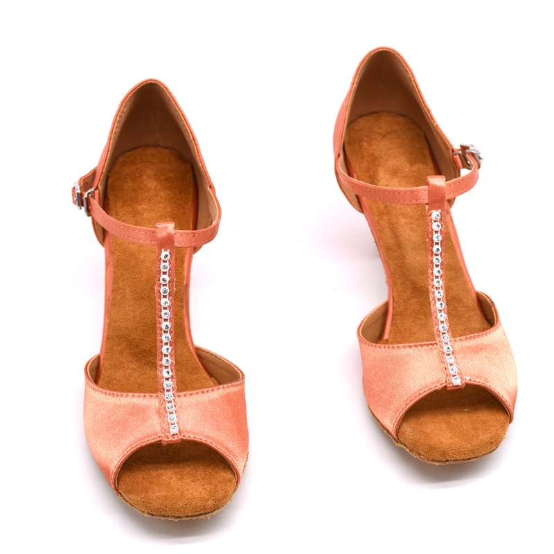 Salsa Ladies Tango Dance Shoes Ballroom Dance Women Shoes T-bar Pink Square shoes JuseDanc, White;red
Salsa Ladies Tango Dance Shoes Ballroom Dance Women Shoes T-bar Pink Square shoes JuseDanc, White;red