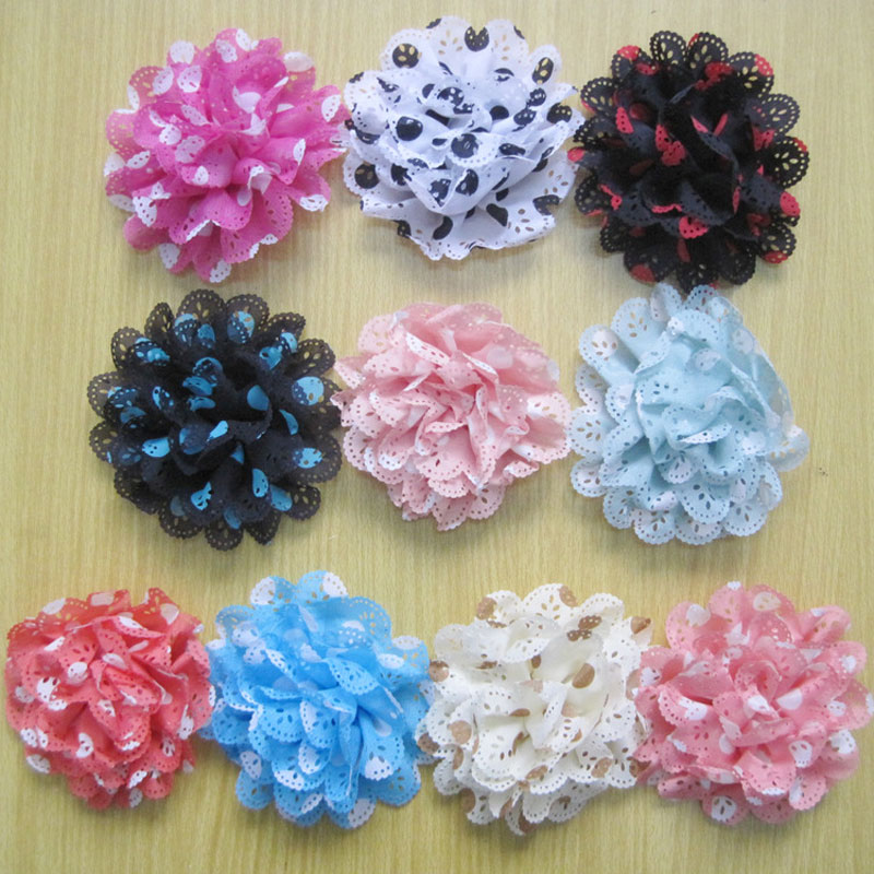 New Dot Flower DIY Accessories For Baby Girl Headbands Hair Clips Girls Corsage Flower Hair Accessories Photography props, Mixed color
New Dot Flower DIY Accessories For Baby Girl Headbands Hair Clips Girls Corsage Flower Hair Accessories Photography props, Mixed color