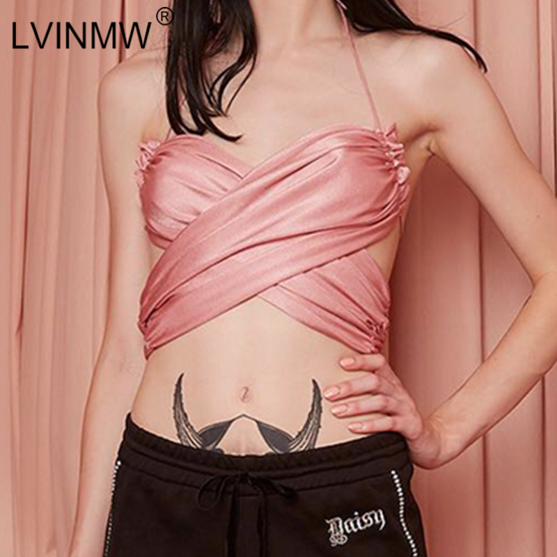 LVINMW Sexy Pink Cross Back Lace Up Bow Crop Top 2020 Summer Women Backless Sleeveless Skinny Camisole Top Female Party Club T, Black
LVINMW Sexy Pink Cross Back Lace Up Bow Crop Top 2020 Summer Women Backless Sleeveless Skinny Camisole Top Female Party Club T, Black