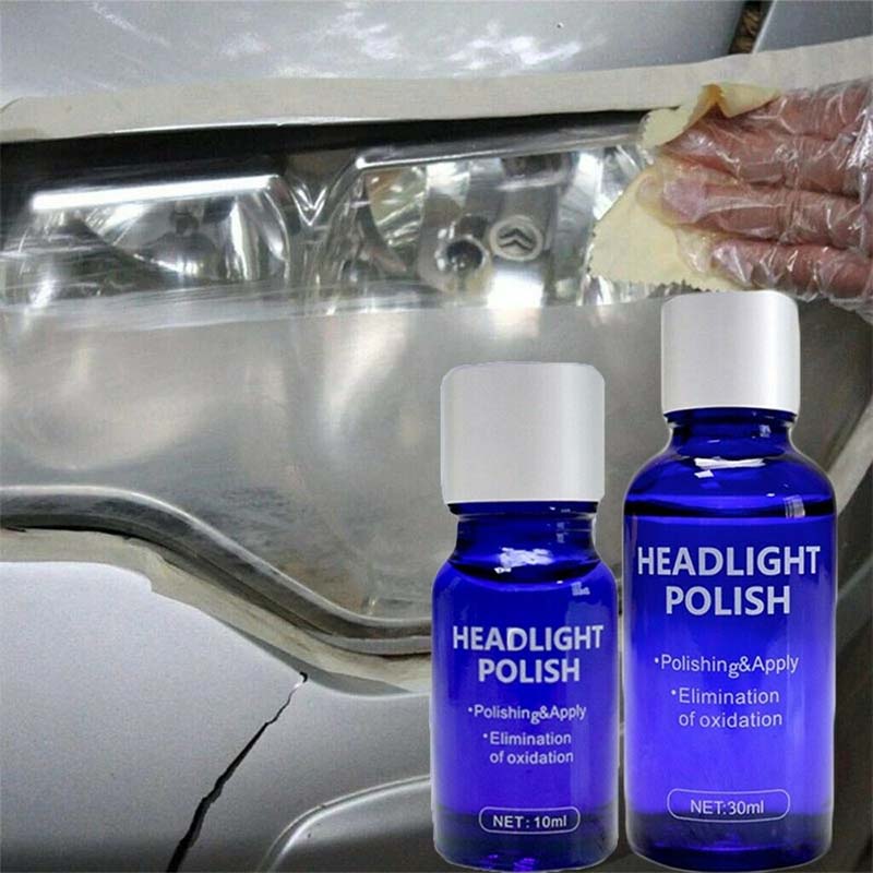 Auto Headlamp Repair Kit 30ml 10ml Car Headlight Repairs Tool Oxidation Rearview Glass Anti-scratch Coat Plating Liquid