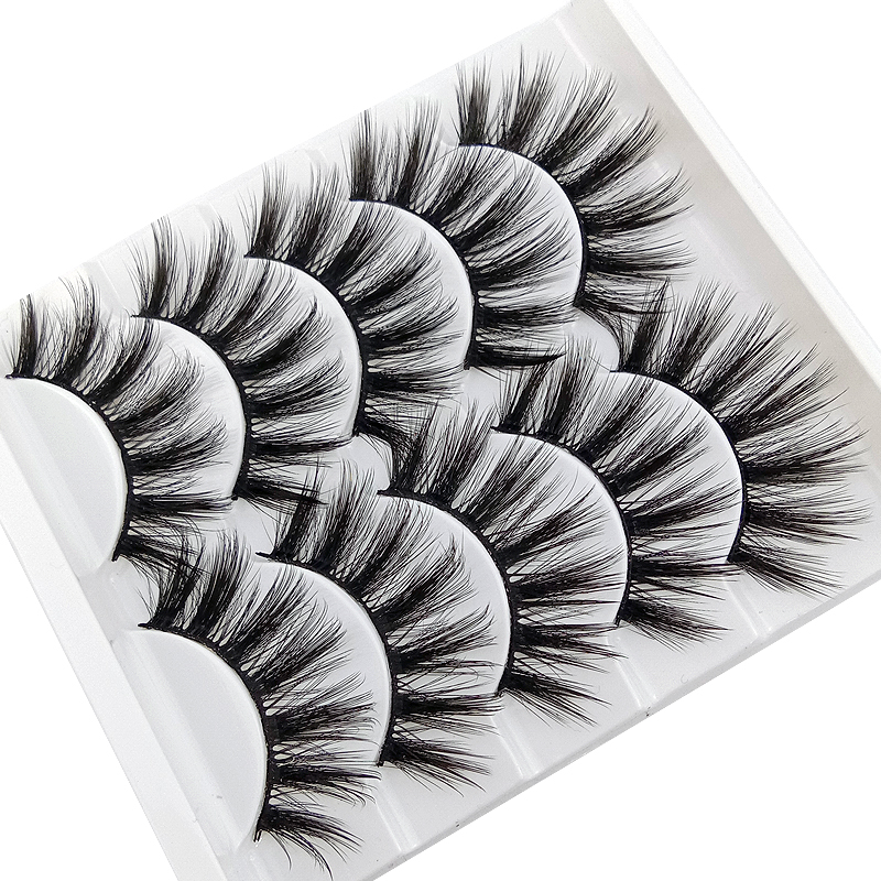 5 Pairs 3D Faux Lashes Mink False Eyelashes Wispy Fake Eyelash Thick Lashes Handmade Mink Eye Makeup Extension Tools
5 Pairs 3D Faux Lashes Mink False Eyelashes Wispy Fake Eyelash Thick Lashes Handmade Mink Eye Makeup Extension Tools