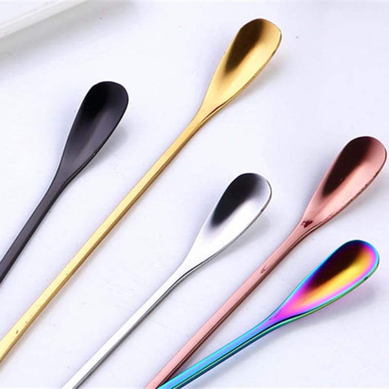 stainless steel coffee Scoops long handle stirring scoops gold rainbow mug ice scoop dessert ladle spoon home Kitchen Coffeeware
stainless steel coffee Scoops long handle stirring scoops gold rainbow mug ice scoop dessert ladle spoon home Kitchen Coffeeware
