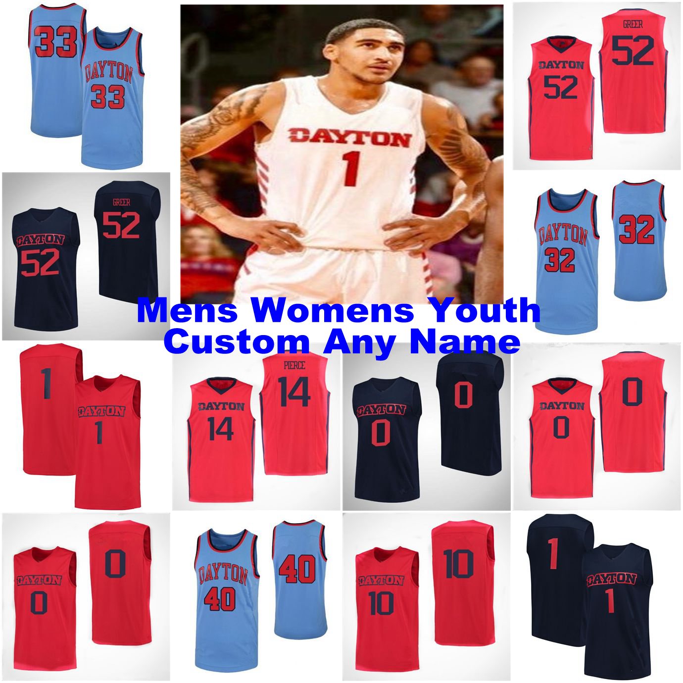 Dayton Flyers Jerse… - image