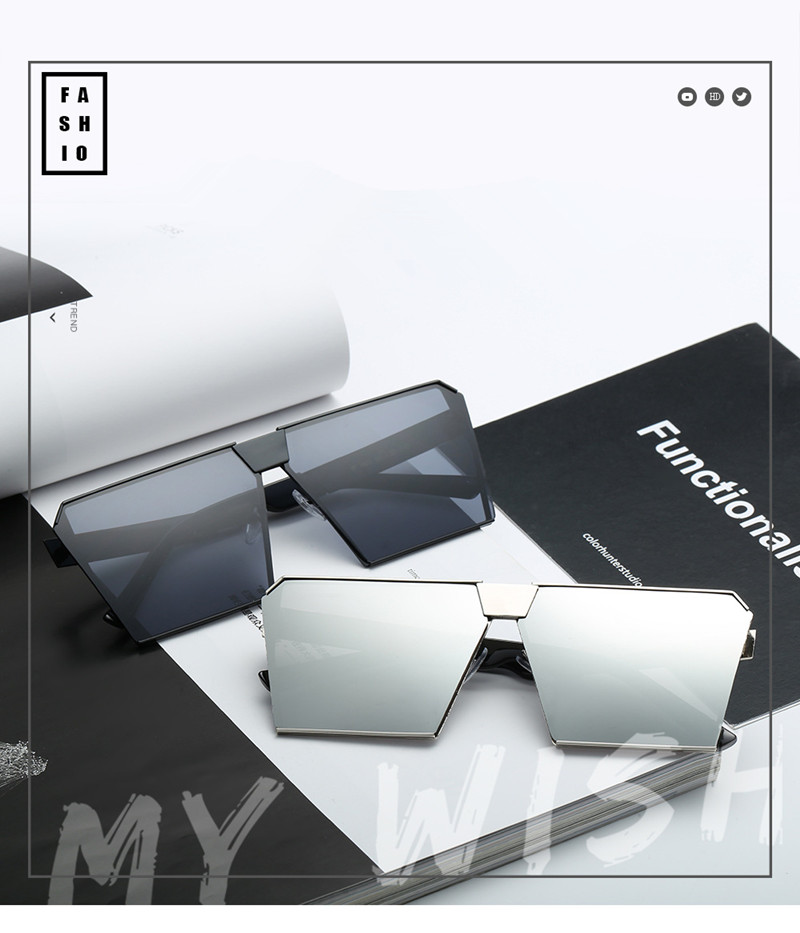Designer male Sunglasses male fashion suggestion square Sunglasses trend European and American metal frame
Designer male Sunglasses male fashion suggestion square Sunglasses trend European and American metal frame