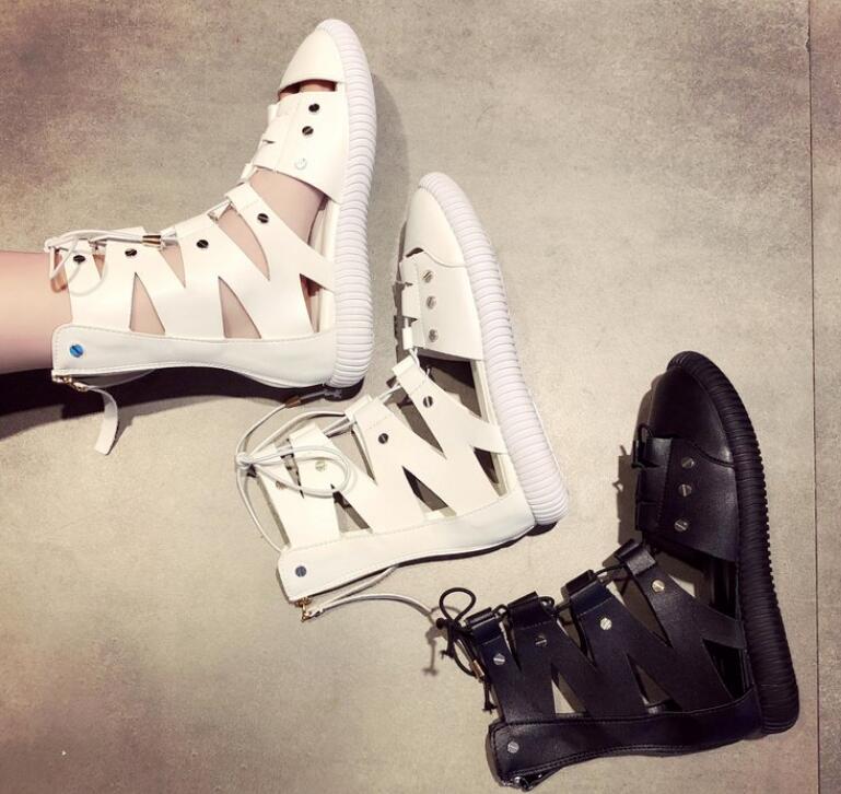Summer 2020 new fashion versatile zipper lace-up wrap square root hollow out casual sandals 6316-33, Black
Summer 2020 new fashion versatile zipper lace-up wrap square root hollow out casual sandals 6316-33, Black