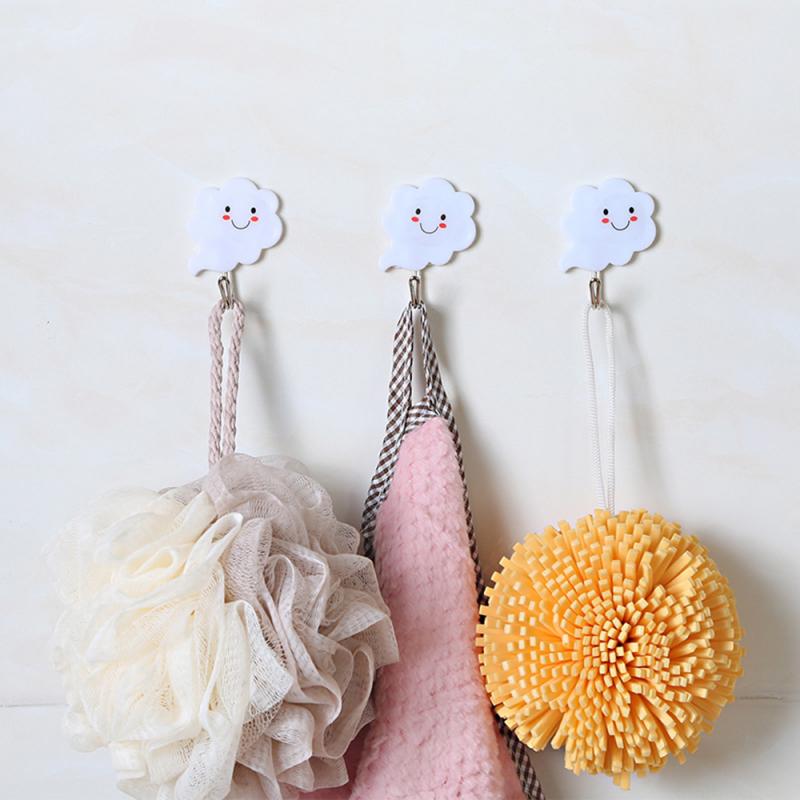 3pcs/lot Self Adhesive Clothes Hook Wall Door Holder Bathroom Towel Hanger Kitchen Bath Wall Hanger Clouds Hooks
3pcs/lot Self Adhesive Clothes Hook Wall Door Holder Bathroom Towel Hanger Kitchen Bath Wall Hanger Clouds Hooks