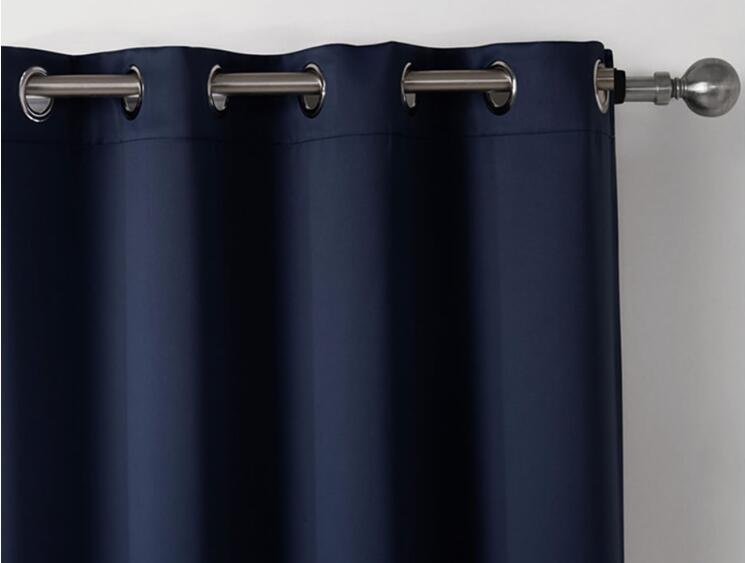Modern blackout curtain for window treatment blinds finished drapes