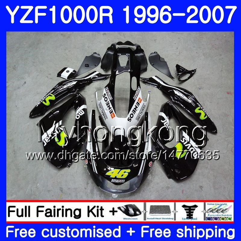 Body For YAMAHA Thunderace YZF1000R 96 97 98 99 00 01 Movistar black 238HM.15 YZF-1000R YZF 1000R 1996 1997 1998 1999 2000 2001 Fairings kit, No. 1
Body For YAMAHA Thunderace YZF1000R 96 97 98 99 00 01 Movistar black 238HM.15 YZF-1000R YZF 1000R 1996 1997 1998 1999 2000 2001 Fairings kit, No. 1