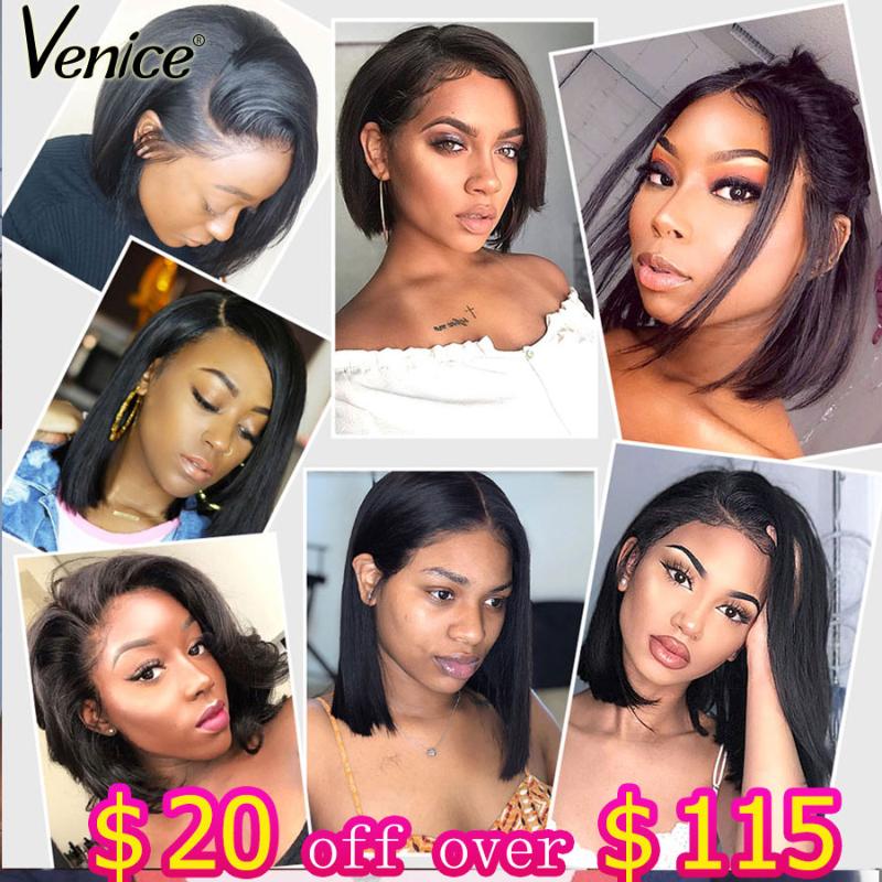 Venice Hair 370 Lace Frontal Wig Short Lace Front Human Hair Wigs For Black Women Straight Remy Pre Plucked Fake Scalp Wig, Natural color
Venice Hair 370 Lace Frontal Wig Short Lace Front Human Hair Wigs For Black Women Straight Remy Pre Plucked Fake Scalp Wig, Natural color