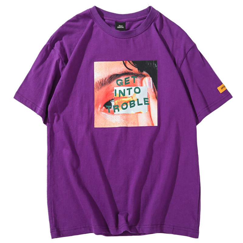 Januarysnow Men Harajuku T Shirt Funny Eye Print Hip Hop T-Shirts Streetwear 2019 Summer Tshirt Cotton Short Sleeve Tops Tees Street Wear, Purple
Januarysnow Men Harajuku T Shirt Funny Eye Print Hip Hop T-Shirts Streetwear 2019 Summer Tshirt Cotton Short Sleeve Tops Tees Street Wear, Purple