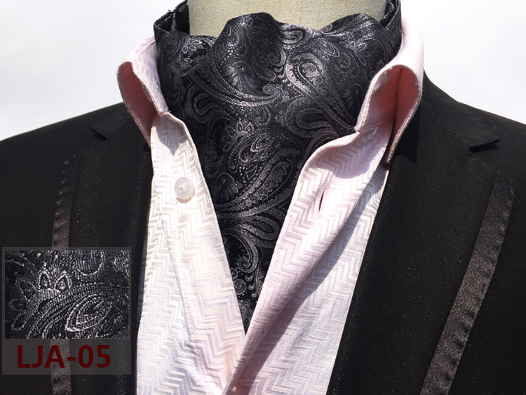 Fashion Retro Paisley Men ties Wedding Formal Cravat British Style Gentleman Silk Suit Scarves Business Nectie