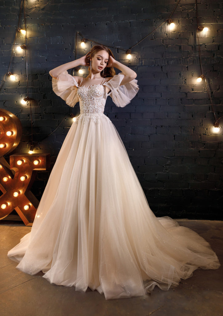 Lace Classy A E Wedding Dresses Off The Shoulder Bridal Gowns Sweep Train Tulle Robe De Mari E