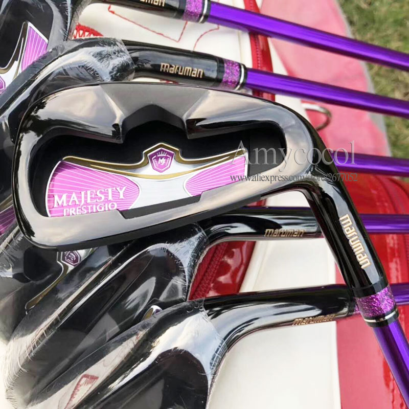 Women New Golf Clubs Maruman Majesty Prestigio 9 Clubs Complete Sets Golf Drive wood irons Golf Graphite shaft L Flex No bag - view 5