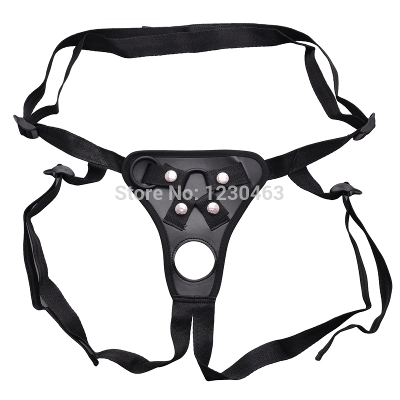 Strapon Realistic Dildo Pants Harness for Men Pants Strap Ons Double Dildos with Rings Harness Belt Erotic Costumes Sex Toys Y201118